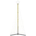 vidaXL LED vianočný stromček 339 LED teplá biela 187 cm