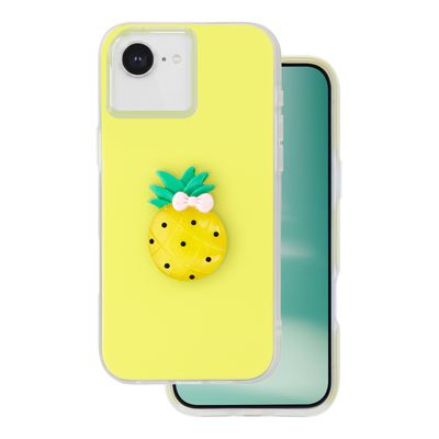 Puzdro Fruit 2in1 pre iPhone 16e / 17e žltá