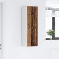 vidaXL Dvierka na umývačku Kalmar Staré drevo 30 x 31 x 100 cm