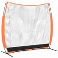 vidaXL Sieť na tréning bejzbalu Čierna 250 x 106,5 x 210 cm Polyester