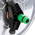 vidaXL Vozík s hadicovým bubnom pre 50 m 1/2" / 35 m 3/4" hadicu oceľ