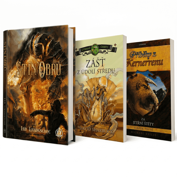 Fantasy gamebooky: Klasická RPG sada 3 kníh