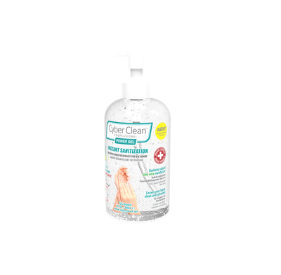 CyberClean POWER GÉL - instant liquid sanitizer 7 oz / 220 ml (47029)