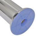 vidaXL Okrúhle nohy na pohovku 8 ks 120 mm chrómové