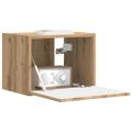 vidaXL TV nástenná skriňa 39 x 31 x 29,5 cm Remeselnícky dub