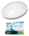LED stropné svietidlo Q-233CP 36W 4000K ø45cm/kruhové biele QTEC