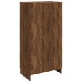 vidaXL Skrinka na topánky hnedý dub 55x35x108 cm imitácia dreva