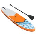 vidaXL Nafukovací paddleboard TRITON 366 x 81 x 15 cm Modrá pre