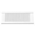 vidaXL dvierka skriniek Louvred Design 2 ks Biela 69x29,5 cm