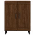 vidaXL Vysoká skrinka hnedý dub 69,5x34x180 cm spracované drevo