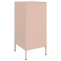 vidaXL Komody 2 ks čierne 36x39x79 cm oceľ valcovaná za studena
