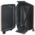 vidaXL Kufor so zámkom ružovozlatá 50 x 30 x 76 cm ABS plast