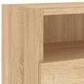 vidaXL TV nástenné skrinky 2ks dub sonoma 100x30x30cm kompozitné drevo