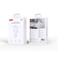 XO wall charger CE36 PD 45W 1x USB-C 1x USB white