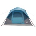 vidaXL Okamžitý stan Modrá 305 x 275 x 190 cm Polyester a oceľ