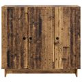 vidaXL Servírovacia skriňa Staré drevo 89 x 34,5 x 80 cm