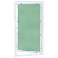 vidaXL Access Panel Zelená a strieborná 45 x 85 cm