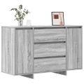 vidaXL Servírovacia skriňa Sivý Sonoma 120 x 41 x 75 cm