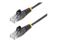 Category 6 - 28AWG (N6PAT300CMBKS) - Patch kábel - RJ-45 (M) do RJ-45 (M) - 3 m - CAT 6 - prevedenie bez hrbolčekov - čierna