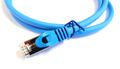 Kábel Patch FTP 6A RJ45/568B, 26AWG 0,5m modrý Kabel Patch FTP 6A RJ45/568B, 26AWG 0,5m modrý