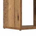 vidaXL Zostava TV skriniek 60 x 24 x 125,5 cm Hnedá Kompozitné drevo
