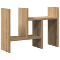 vidaXL Organizér na pult Dub artisan 50 x 15,5 x 35,5 cm