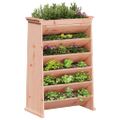 vidaXL Kvetináč na bylinky 6-poschodový 69x40x101,5cm masívny douglas