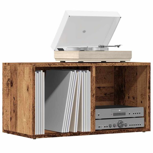 vidaXL LP úložný box Old Wood 69,5x34x36 cm Engineered Wood