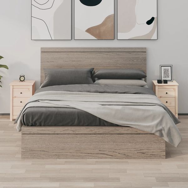 vidaXL Nočné stolíky 2 ks 40x35x61,5 cm masívne borovicové drevo