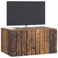 vidaXL Nástenná TV skrinka 59,5 x 41 x 30 cm Staré drevo