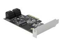 4 port SATA and 1 slot M.2 Key B PCI Exp
