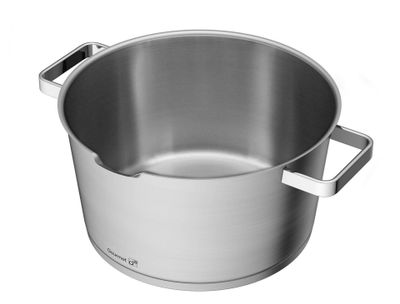 Sada riadu G21 Gourmet Magic s cedníkom, 4 díly, nerez