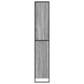vidaXL Vysoké skrinky Sivý Sonoma 79 x 36 x 200 cm Kompozitné drevo