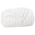 vidaXL Prikrývky na hodenie 6 ks Biela 240 x 220 cm 8.63 kg Flís