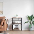 vidaXL Regál na knihy 2 úrovní 60 x 29,5 x 81 cm Kompozitné drevo