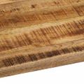 vidaXL Stolová doska 100x80x3,8 cm Live Edge Masívne drevo hrubé mango