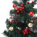 vidaXL Umelé vianočné ozdoby stromčeky zelené 2 ks 76 cm PVC