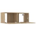 vidaXL TV skrinky 2 ks dub sonoma 80x30x30cm kompozitné drevo
