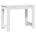 VidaXL Stôl Biely 100x45x75 cm Konštruktérske drevo