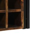 vidaXL Regál na víno 2 ks 46 x 35 x 27,5 cm Masívne obnovené drevo