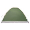 vidaXL Kempingový stan 4-miestny Zelená 185T polyester s PU náterom