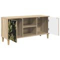 vidaXL TV skrinka RHENEN 102 x 33 x 50 cm Sonoma Kompozitné drevo