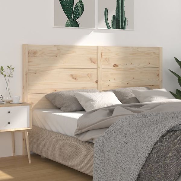 vidaXL Čelo postele 126x4x100 cm masívna borovica