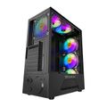 Počítačová skriňa Darkflash LEO (čierna)