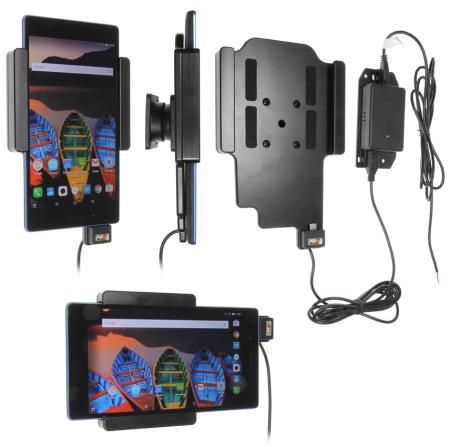 Brodit držiak do auta na Lenovo Tab 3 7'' bez púzdra, so skrytým nabíjaním