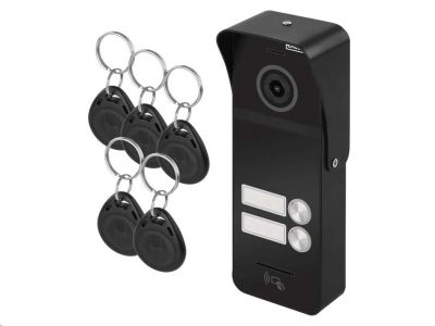 Kamerová jednotka EMOS EM-10AHD /H3017/, 2x tlačidlo, pre monitory a videotelefony