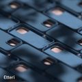 Etteri Silicone Mag puzdro pre iPhone 16 Pro Max 6,9" tmavomodrá