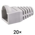 Ochrana konektoru RJ45 sivá