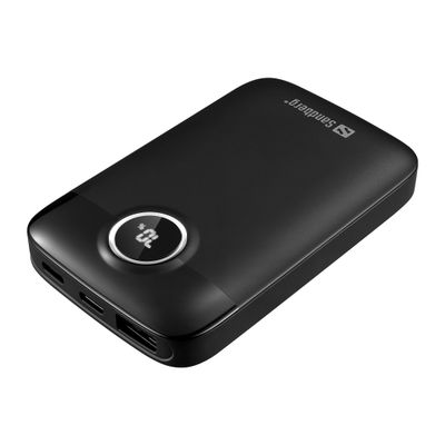 Sandberg SemiSolidState Powerbank 5000 mAh PD20W, kompaktná powerbanka, čierna