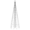 vidaXL LED vianočný stromček s hrotmi 570 LED modré 300 cm